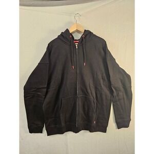 Dixxon Flannel Co Mens 3X Black Full Zip Up Hoodie Casual Form Function #1647‎